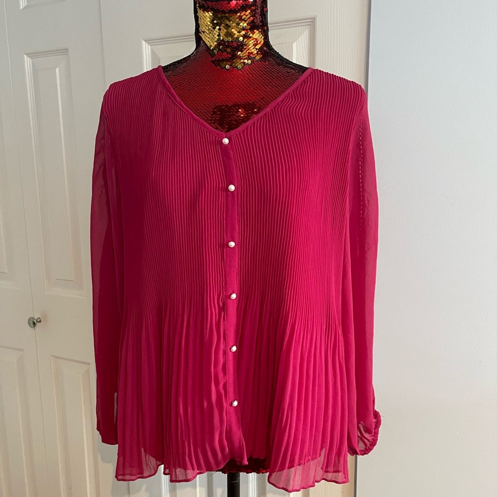 Blouse magenta